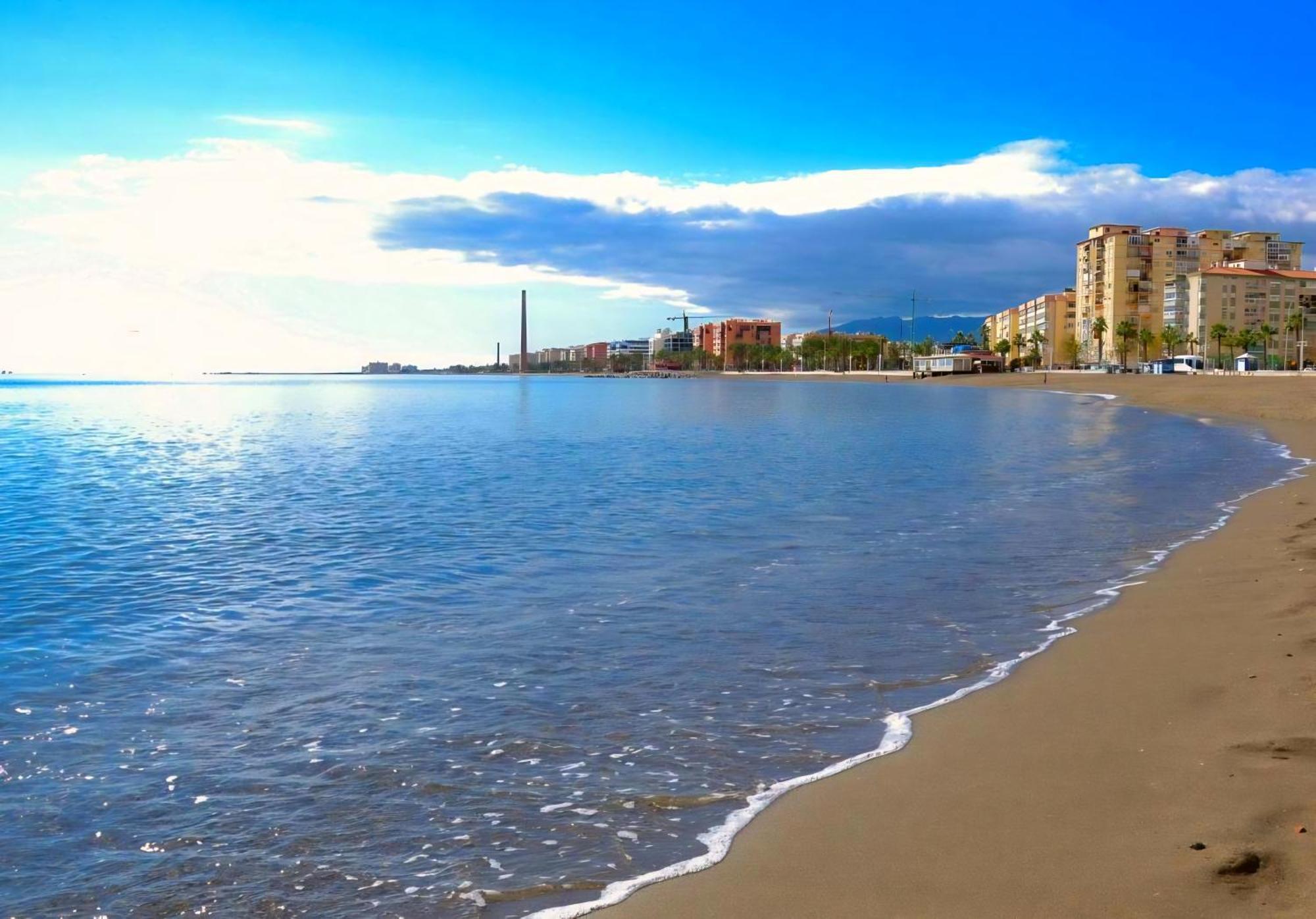 Duplex Huelin I & Beach Malaga Luaran gambar